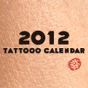2012 tattooo calendar